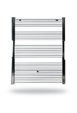 BAYMAK YUVARLAK BORULU DÜZ/OVAL TİP KROM HAVLU RADYATÖR